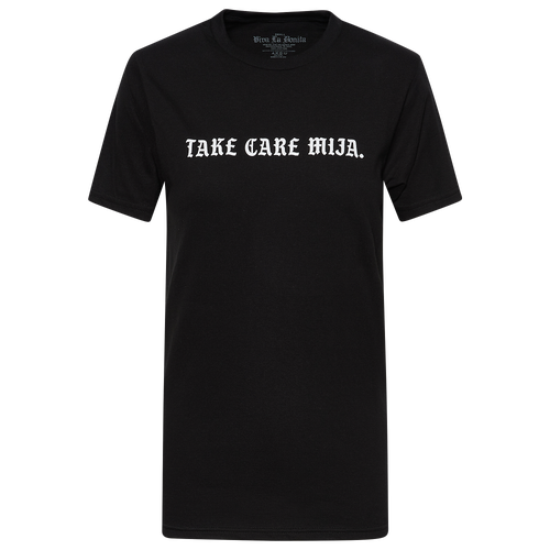 

Viva La Bonita Womens Viva La Bonita Take Care Mija T-Shirt - Womens Black/White Size M
