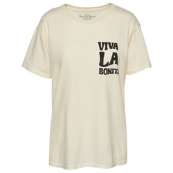 Women's - Viva La Bonita Hype Short Sleeve T-Shirt - Cream
