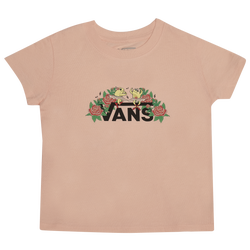 Girls' Preschool - Vans Crew T-Shirt - Tropical Peach/Multi