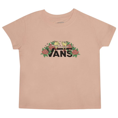 

Girls Preschool Vans Vans Crew T-Shirt - Girls' Preschool Tropical Peach/Multi Size 5