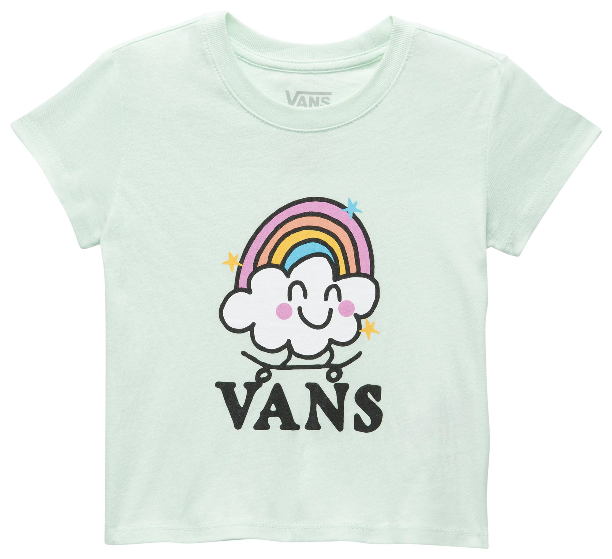 Rainbow store vans shirt