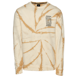 Men's - Vans Tie Dye Crew - Beige/Tan/Beige/Tan