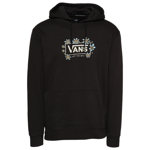 Vans Mens  Trippy Grin Pullover Hoodie In Black/yellow