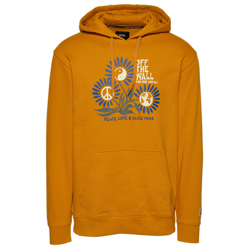 Vans Mens  In Our Hands Pullover Hoodie In Yellow