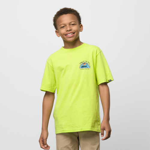 

Boys Vans Vans Reaper T-Shirt - Boys' Grade School Green/Multi Size L