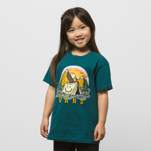 

Boys Preschool Vans Vans Camp Logo T-Shirt - Boys' Preschool Teal/Multi Size 4