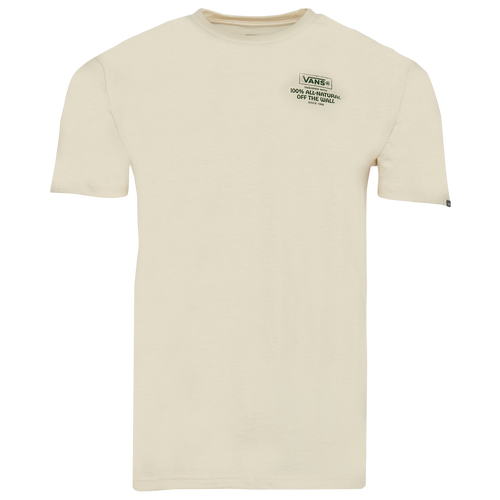 Vans Mens  All Natural Mind Short Sleeve T-shirt In Green/white