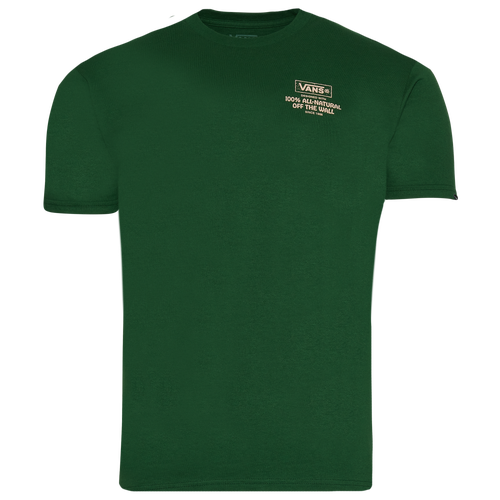

Vans Mens Vans All Natural Mind Short Sleeve T-Shirt - Mens White/Green Size XXL