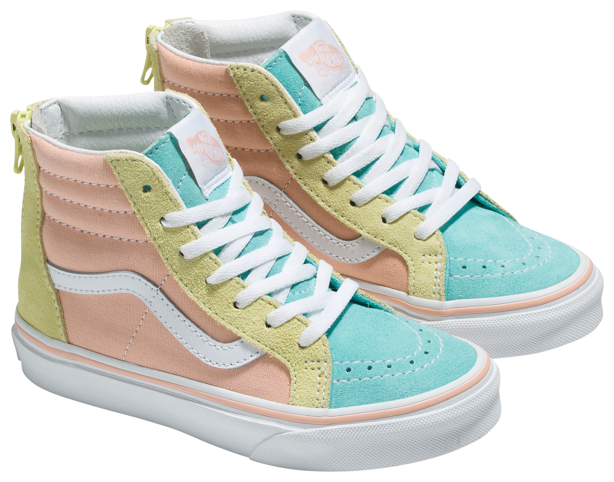 Pastel store coloured vans