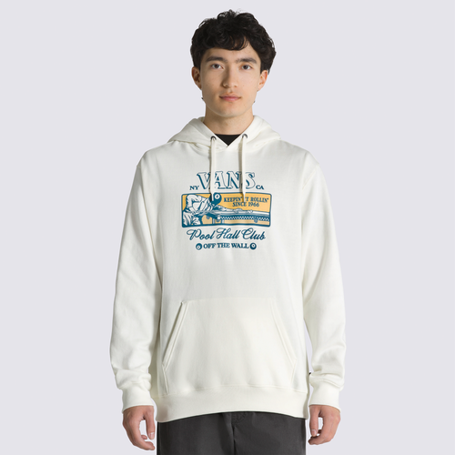 

Vans Mens Vans Pool Hall Pullover Hoodie - Mens White/Yellow/Blue Size XL