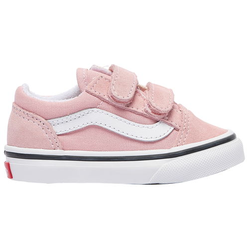 

Vans Girls Vans Old Skool - Girls' Toddler Shoes Pink/White Size 9.0