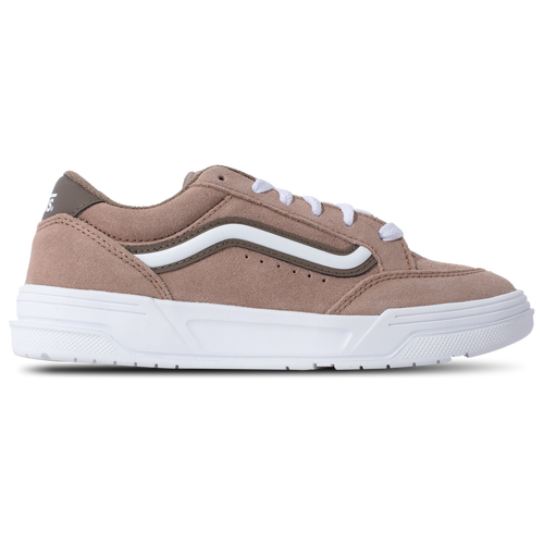 Vans Boys   Hylane Suede In Warm Taupe/white