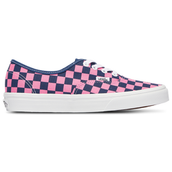 Women's - Vans OMU Authentic Checkerboard - Indigo/Pink Fizz
