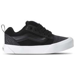 Girls' Preschool - Vans Knu Skool Dazzled - White/Black