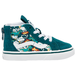 Boys' Toddler - Vans Sk8 Hi Zip - Green/White