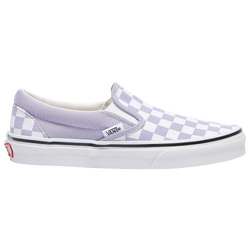 Boys' Grade School - Vans Slip On - Lavender/White