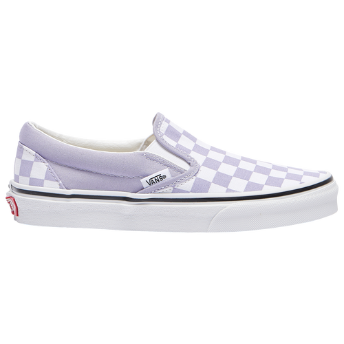 

Vans Boys Vans Slip On - Boys' Grade School Running Shoes Lavender/White Size 06.5