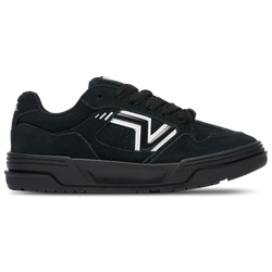 Boys' Grade School - Vans Upland Suede - Black/Black