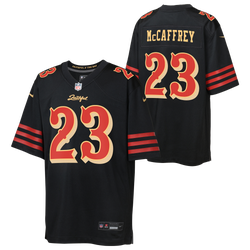 Boys' Grade School - Nike 49ers NFL Rival Game Jersey - Black