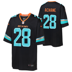 Boys' Grade School - Nike Dolpins NFL Rival Game Jersey - Black