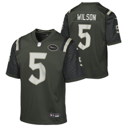 Boys' Grade School - Nike Jets NFL Rival Game Jersey - Grey