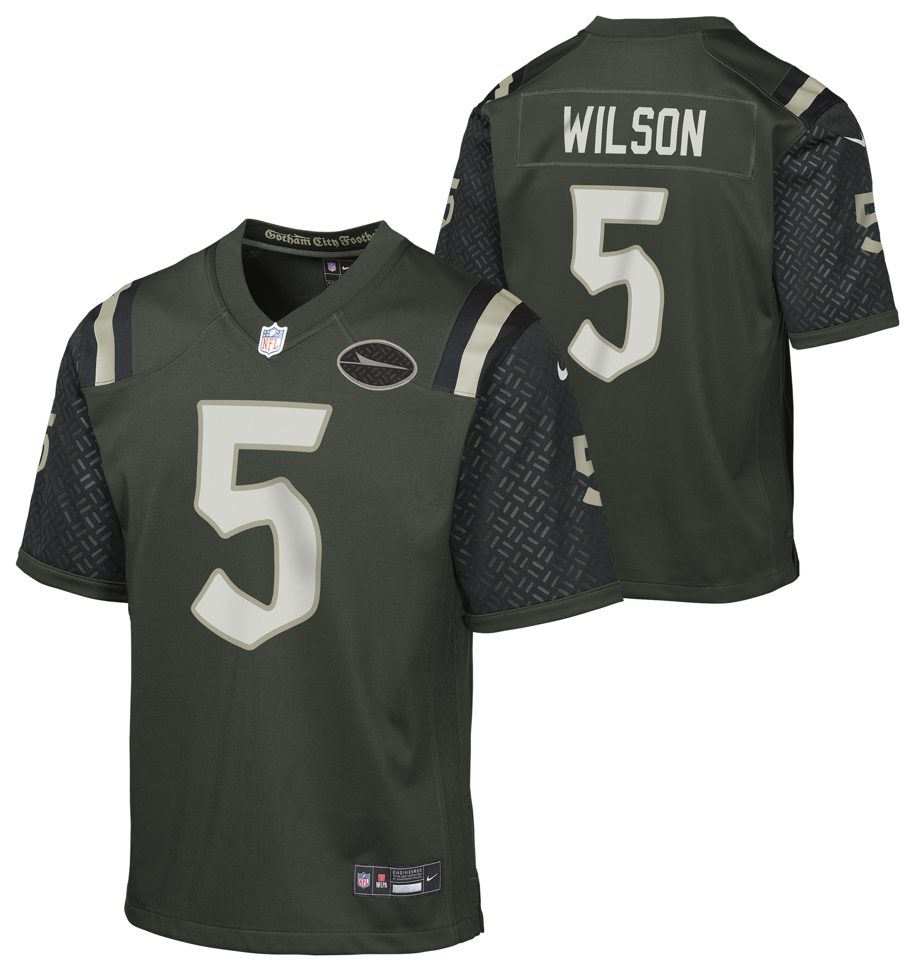 Nike Jets NFL Rival Game Jersey - Boys' Grade School