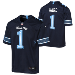 Boys' Grade School - Nike Titans NFL Rival Game Jersey - Navy