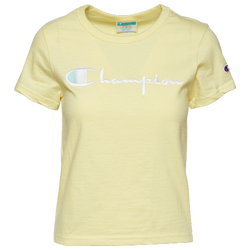 Women's - Champion The Girlfriend T-Shirt - Yellow/Yellow