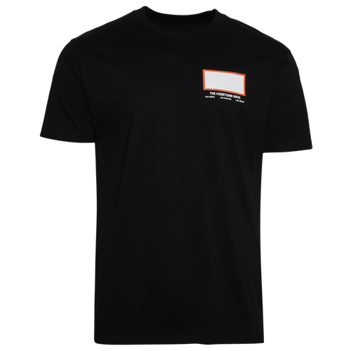 MENS - The Hometown Wave LA Box Graphic Short Sleeve T-Shirt - Black/White