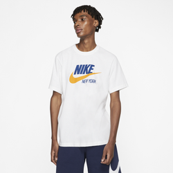 Men's - Nike NSW City T-Shirt - White/Blue