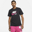 Nike NSW City T-Shirt - Men's Black/Red