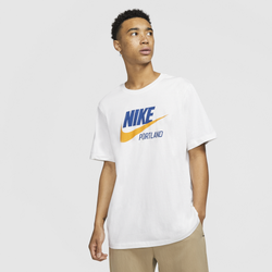 Men's - Nike NSW City T-Shirt - White/Blue