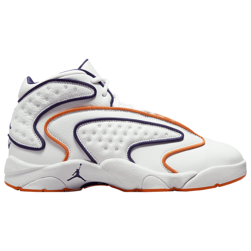 Jordan Air  Og High-top Sneakers In White/orange