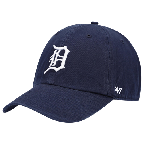 

47 Brand Mens Detroit Tigers 47 Brand Orioles Clean Up Adjustable Cap - Mens Navy/Navy Size One Size
