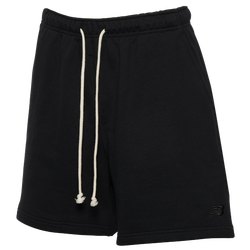 Women's - New Balance Athletics French Terry Shorts - Black/Black