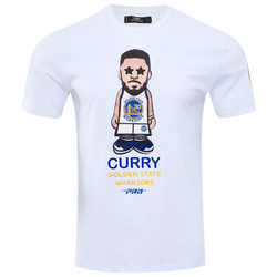 Men's - Pro Standard Warriors Curry Avatar T-Shirt - White/White