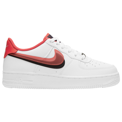 Nike Kids' Boys  Air Force 1 Low In White/red/black