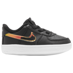 Girls' Infant - Nike Force 1 Crib - Black/Multi