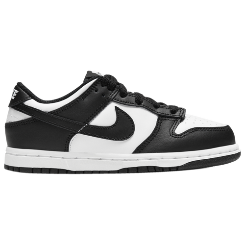 Shop Nike Boys  Dunk Low In White/black/white