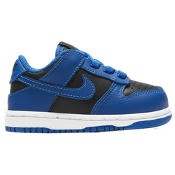 Boys' Toddler - Nike Dunk Low - Black/Blue/White