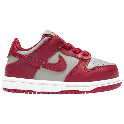  - Nike Dunk Low - Grey/White Red