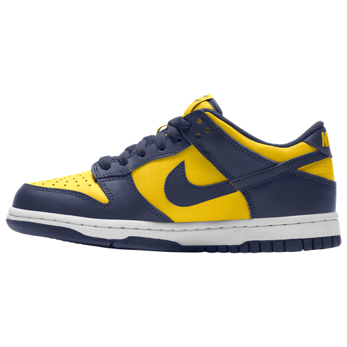 Nike Kids Grade School Dunk Low Shoes Size 7 White Green