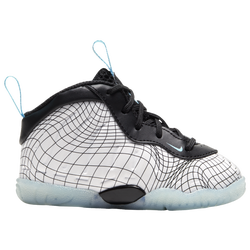 Girls' Infant - Nike Little Posite One - Black/Grey/White