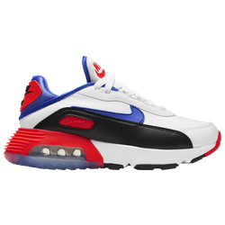 Girls' Grade School - Nike Air Max 2090 - White/Black/Red