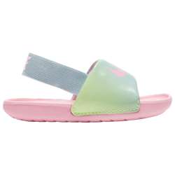 Boys' Toddler - Nike Kawa Slides - Blue/Pink