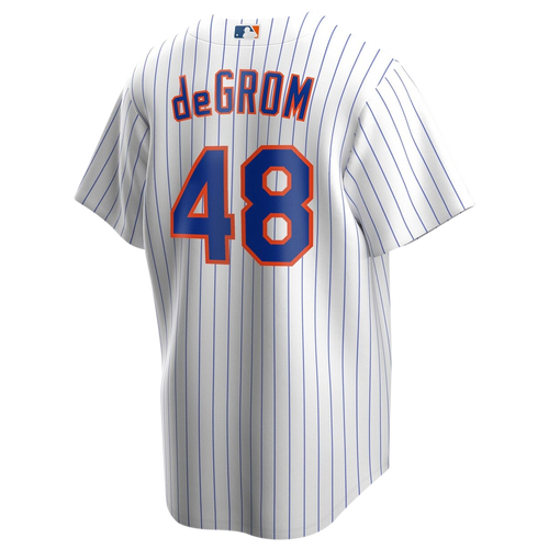 

Nike Mens Jacob Degrom Nike Mets Replica Player Jersey - Mens White/White Size XL