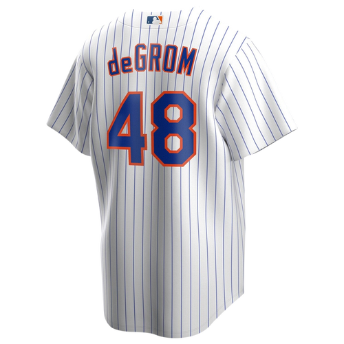 

Nike Mens Jacob Degrom Nike Mets Replica Player Jersey - Mens White/White Size XXL