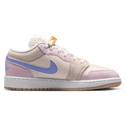 Girls' Grade School - Jordan AJ 1 Low China - Bleached Lilac/Sail/Phantom