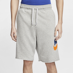 Men's - Nike Alumni City Shorts - Grey/Blue