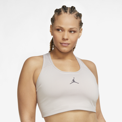 Women's - Jordan Plus Jumpman Bra - Brown/Grey